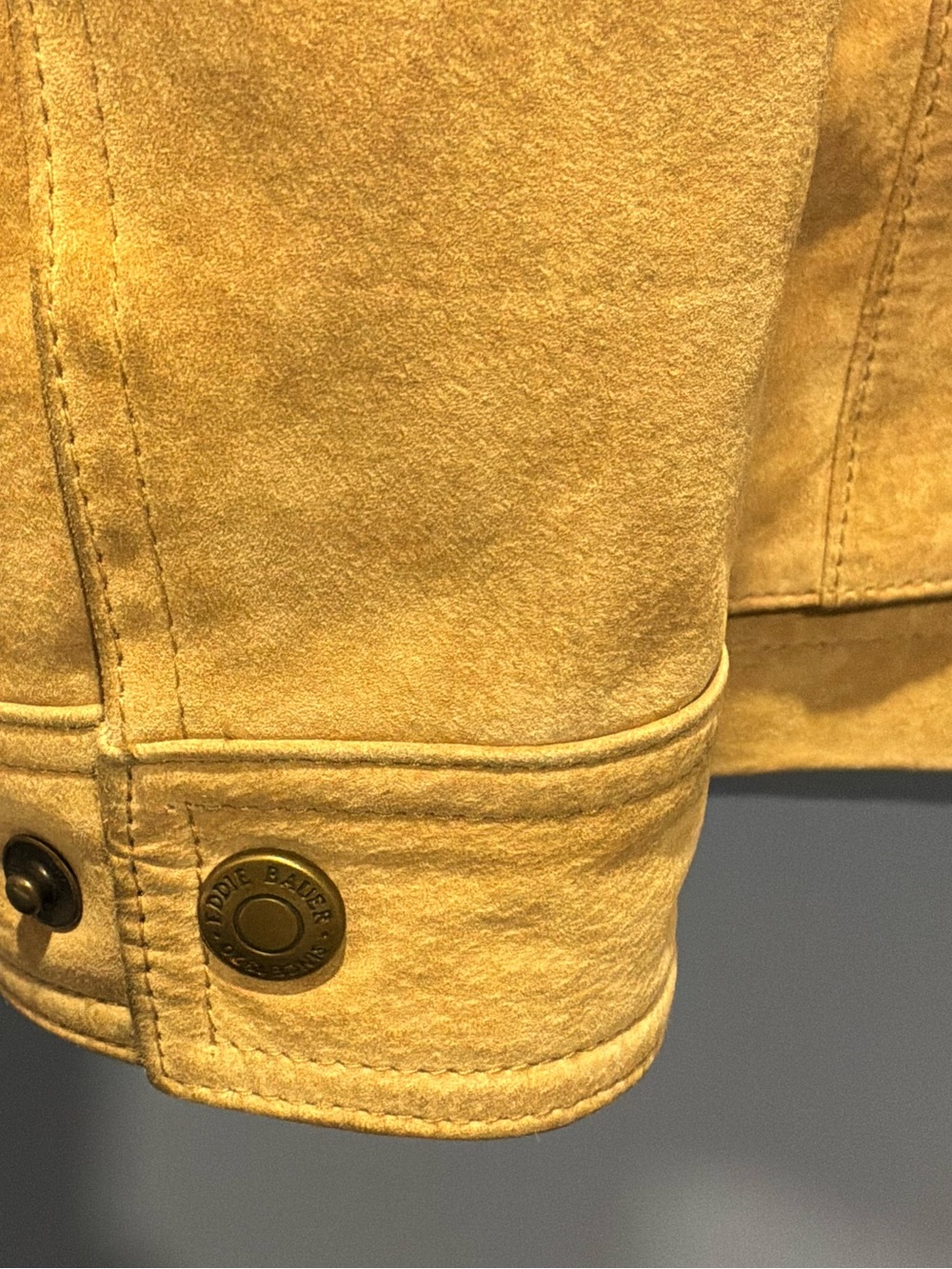 Eddie Bauer Suede Field Jacket - Picture 5 of 9
